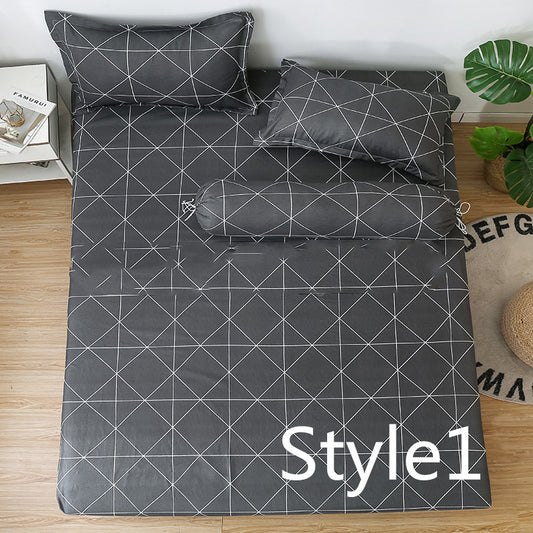 Single Bed Linens Mattress Pad Sets Bed Sheet Single Mattress Cover